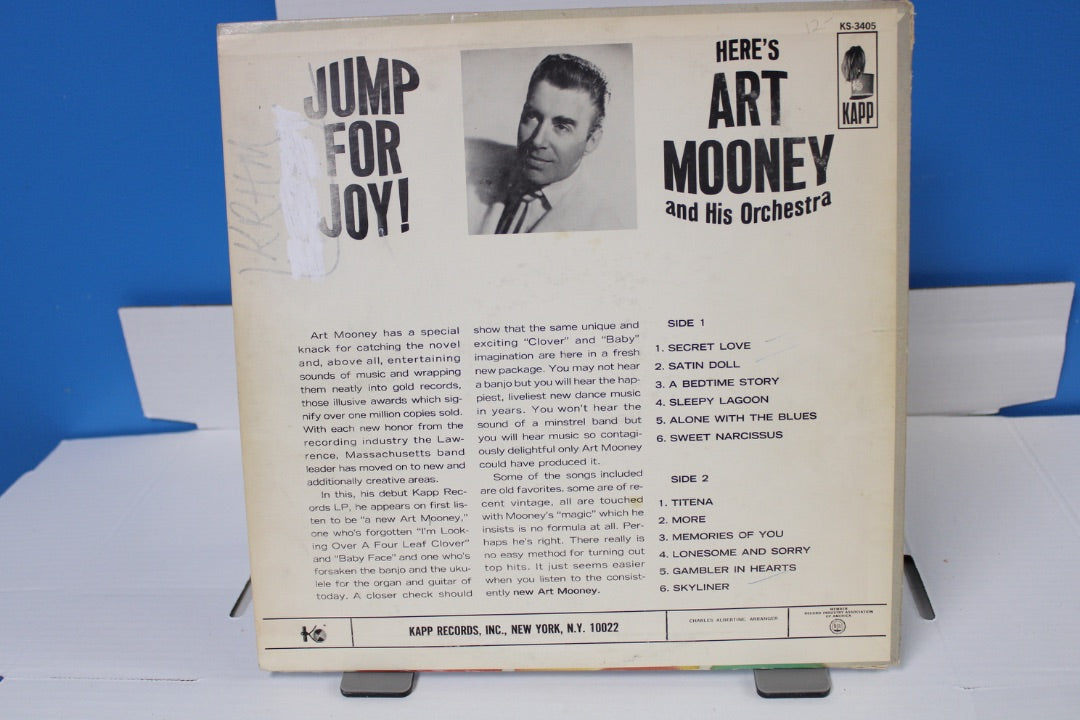 Jump for Joy Here's Art Mooney