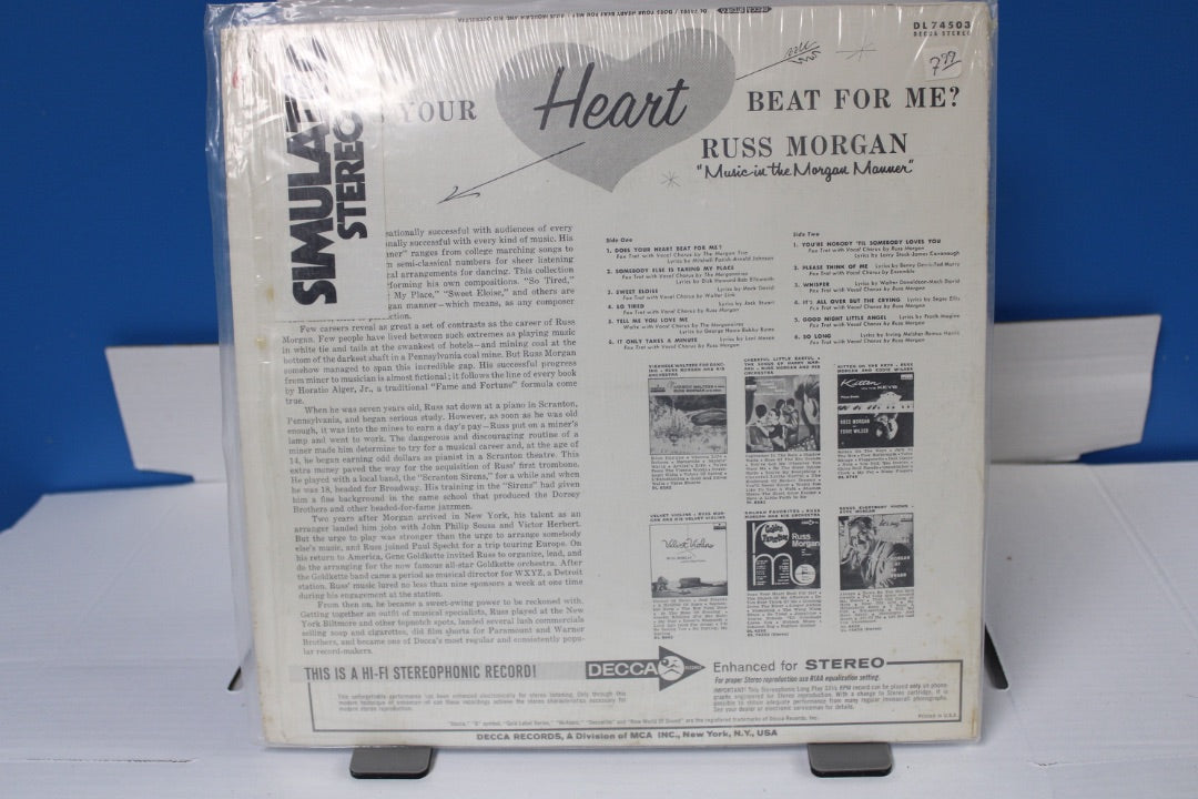 RUSS MORGAN AND HIS ORCHESTRA