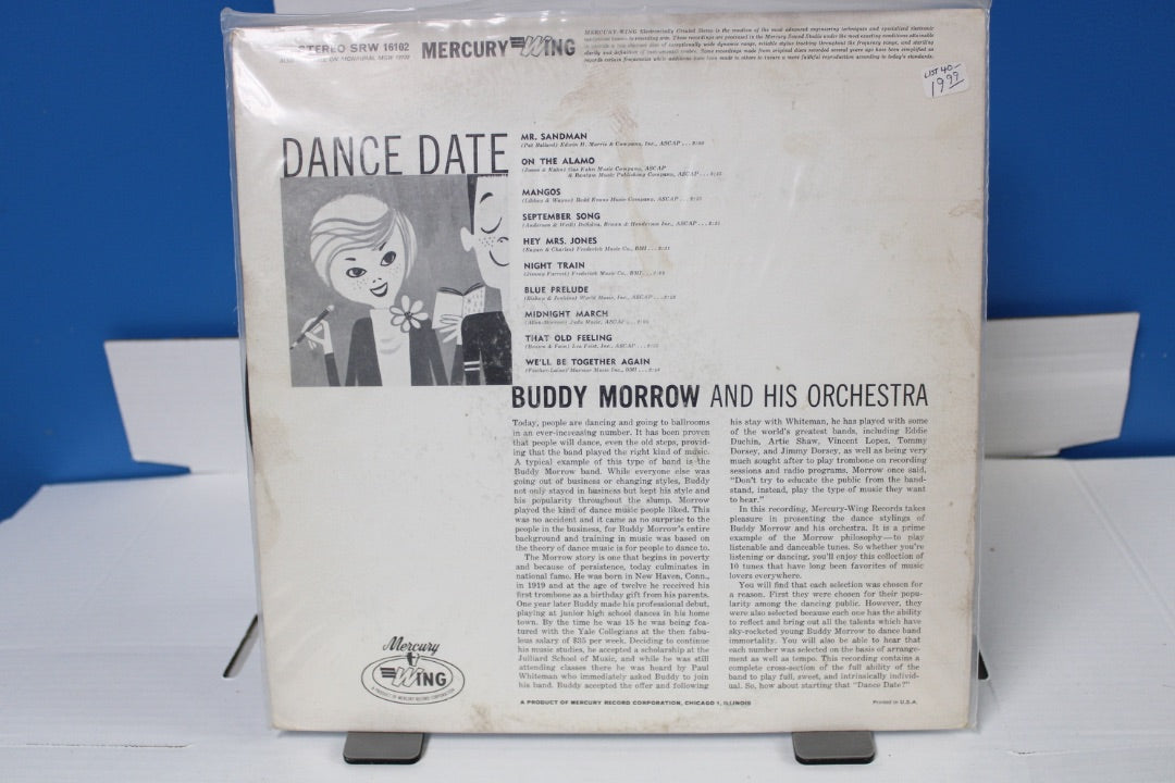 BUDDY MORROW AND HIS ORCHESTRA Dance Date