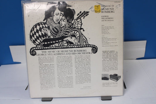 THE MUSIC OF SIGMUND ROMBERG GEORGE MELACHRINO AND HIS ORCHESTRA
