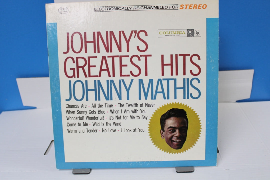 JOHNNY'S COLUMBIA GUARANTEED HIGH FIDELITY • GREATEST HITS JOHNNY MATHIS