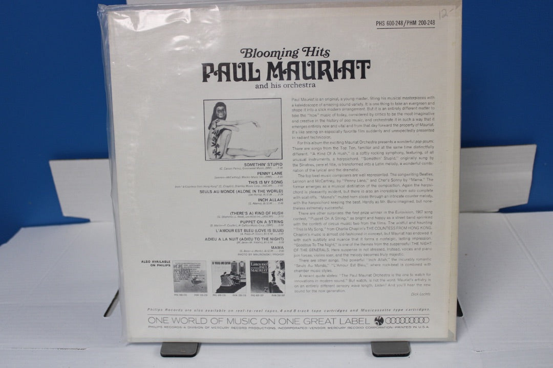 PAUL MAURIAT BLOOMING HITS AND HIS ORCHESTRA