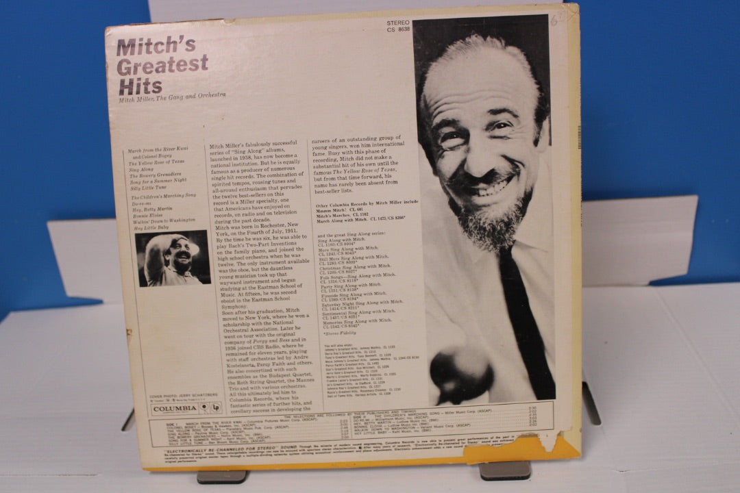 MITCH'S GREATEST HITS MITCH COLUMBIA 4 MILLER