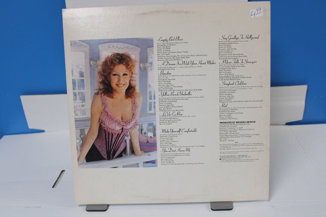 Bette Midler Broken Blossom