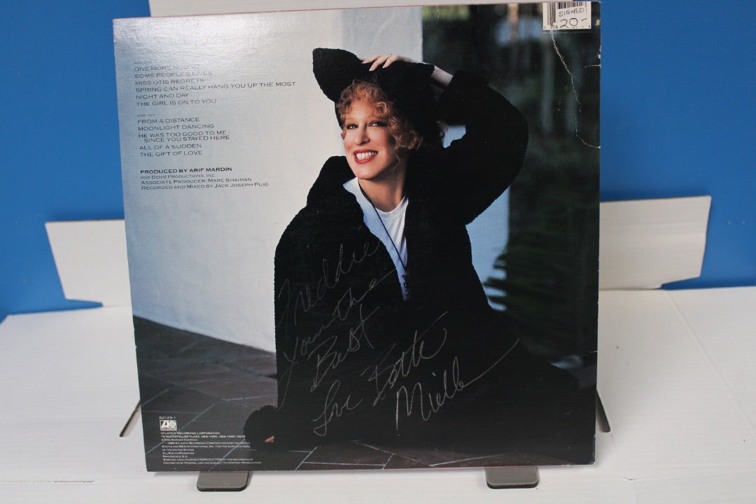 Bette Midler SOME PEOPLES Live SIGNED