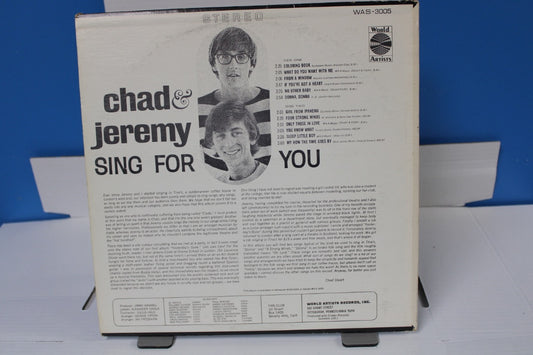 Chad and Jeremy Sign for you