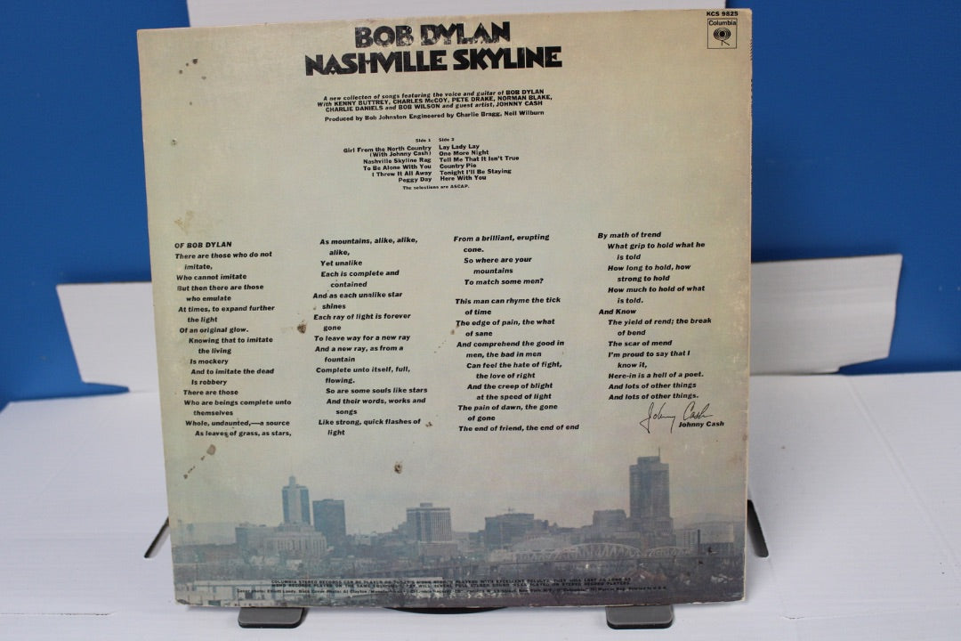 BOB DYLAN NASHVILLE SKYLINE