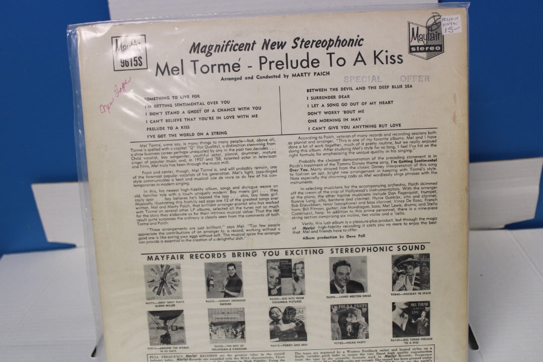 Mel Torme Prelude to a Kiss