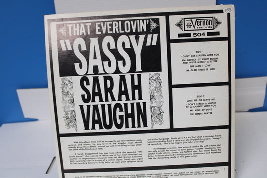 Sarah Vaughn Sassy