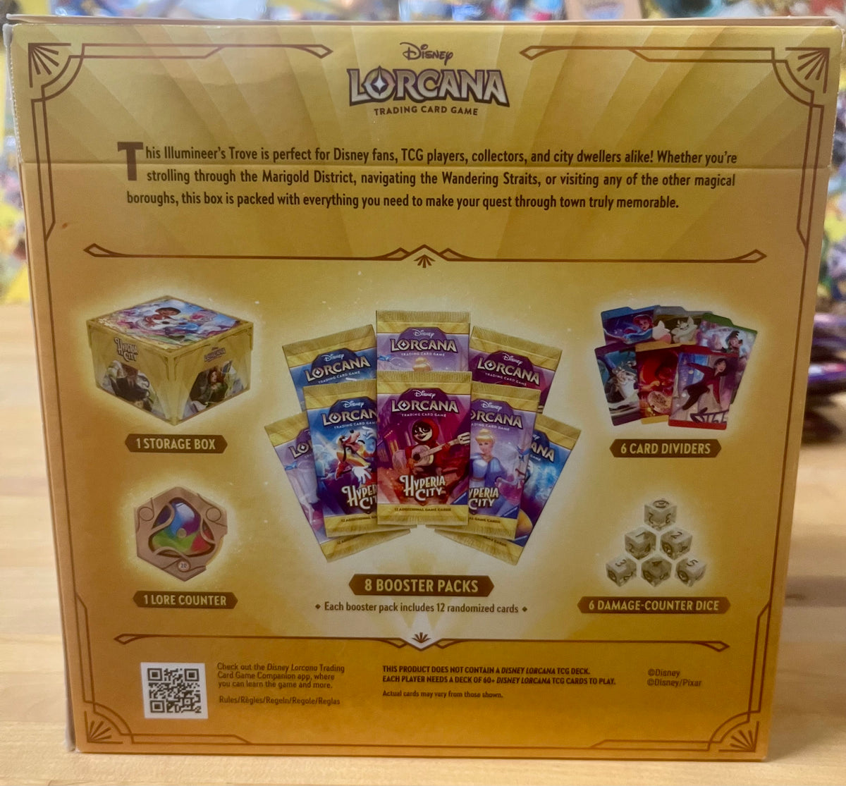 Disney Lorcana Hyperia City Illumineer’s Trove