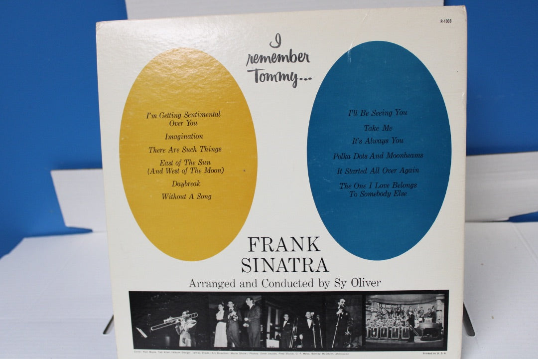 I remember Tommy Frank Sinatra