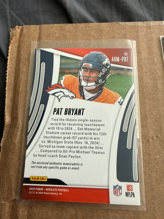 Pat Bryant RC Patch