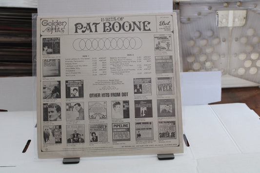 PAT BOONE 15 Hits of 1962