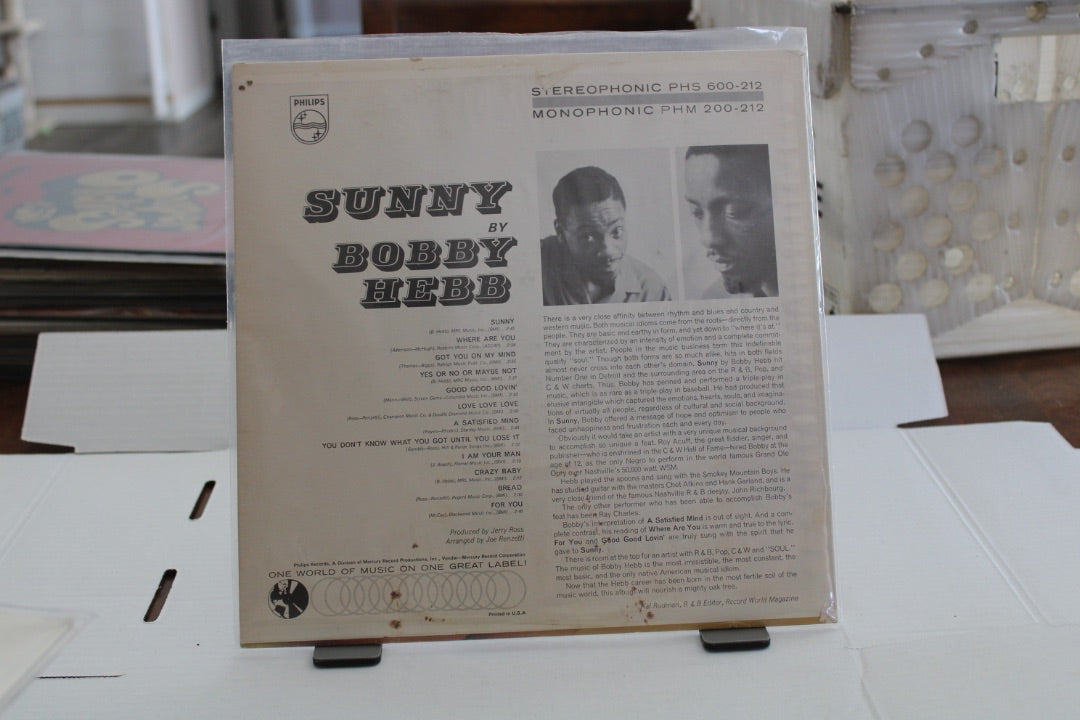 SUNNY. BOBBY HEBB