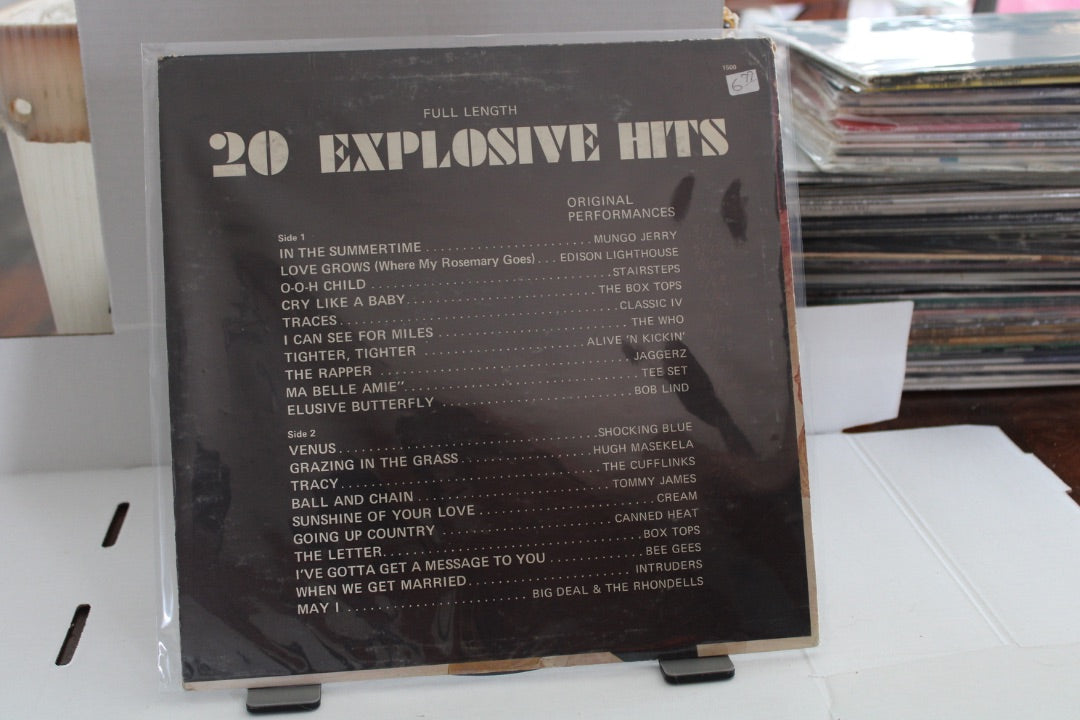 20 Explosive Hits