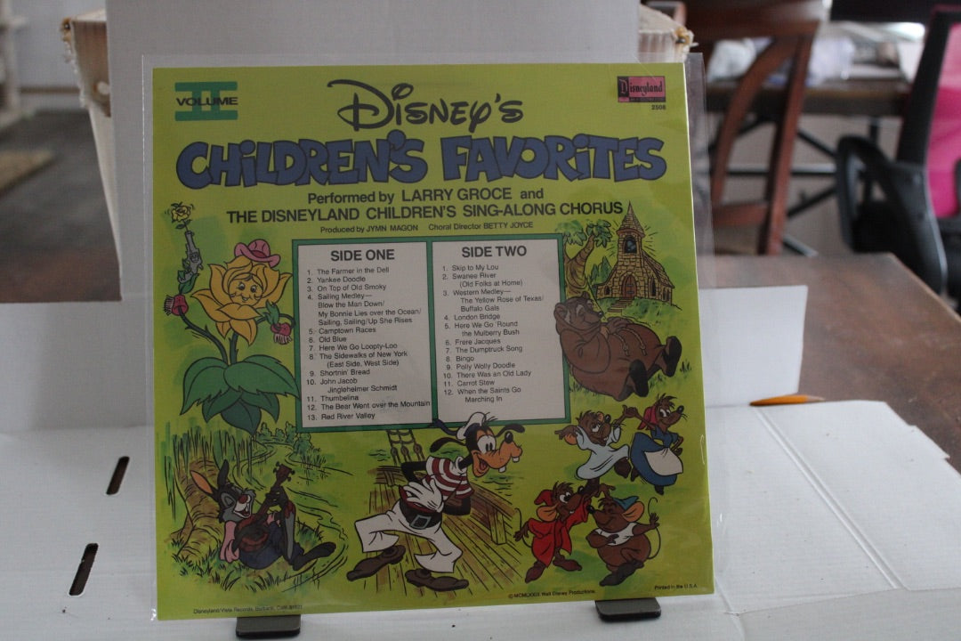 DisNEy'S Disneyland RECORDS CHILDREN'S FAVORITES vol 2