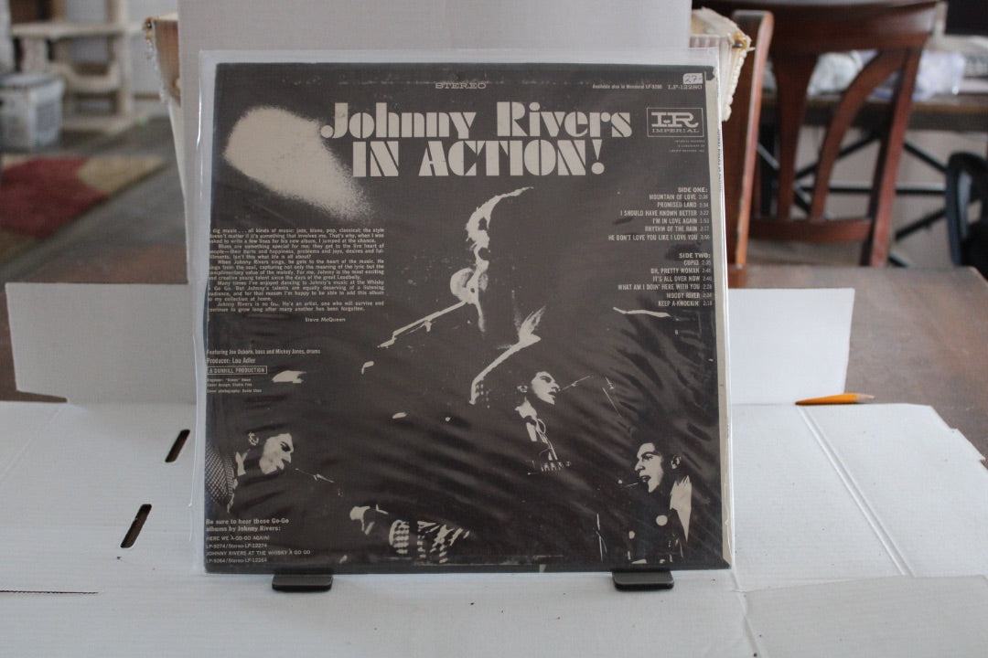 Johnny Rivers IN ACTION! MOUNTAIN OF LOVE