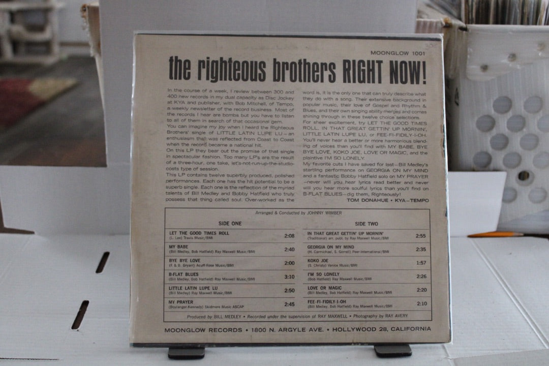 righteous brothers RIGHT NOW!