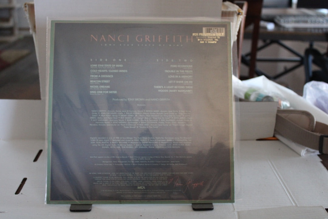 NANCI GRIFFITH Lone Star State of Mind