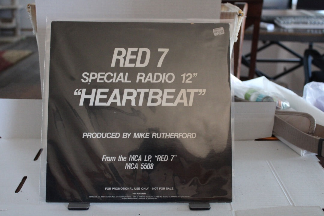 RED 7 SPECIAL RADIO 12" "HEARTBEAT"
