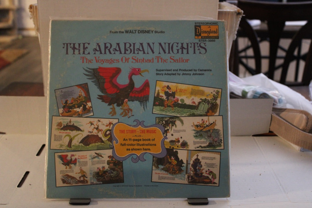 Walt Disney ARABIAN NIGHTS The Voyages Of Sinbad The Sailor