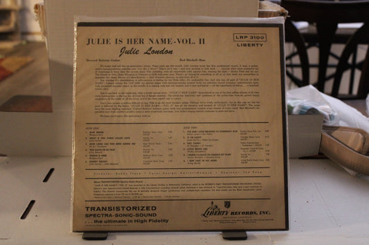 JULIE LONDON Julie is her Name