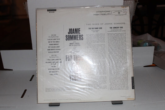 Joanie Sommers for those who think young. SIGNED