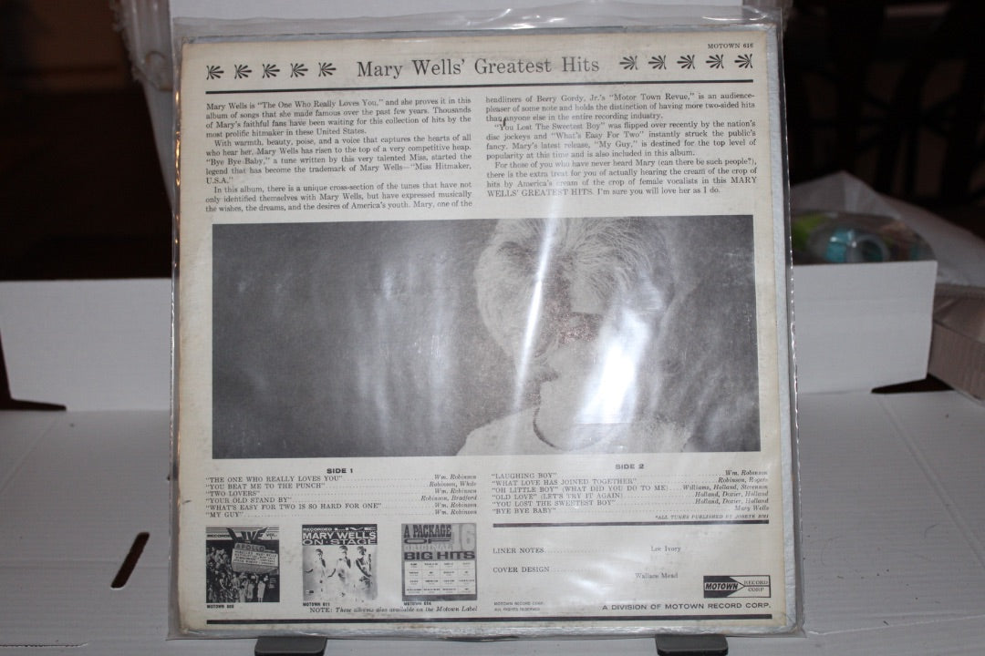 MARY WELLS GREATEST HIS