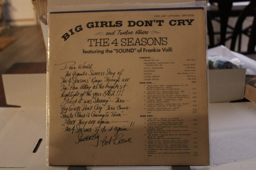4 SEASONS BIG GIRLS DONT CRY