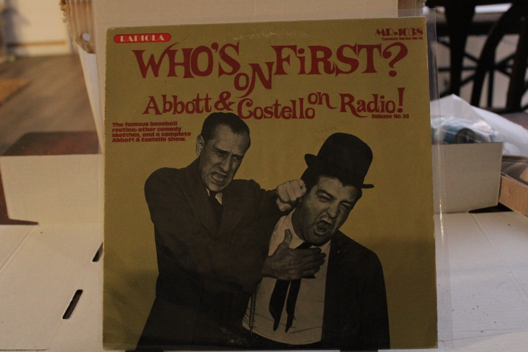 Who's on First Abbott and Costello on radio