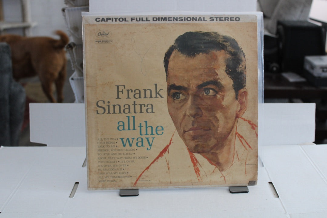 Frank Sinatra All The Way Album Vinyl Capitol
