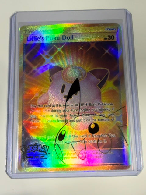 lillies poke doll