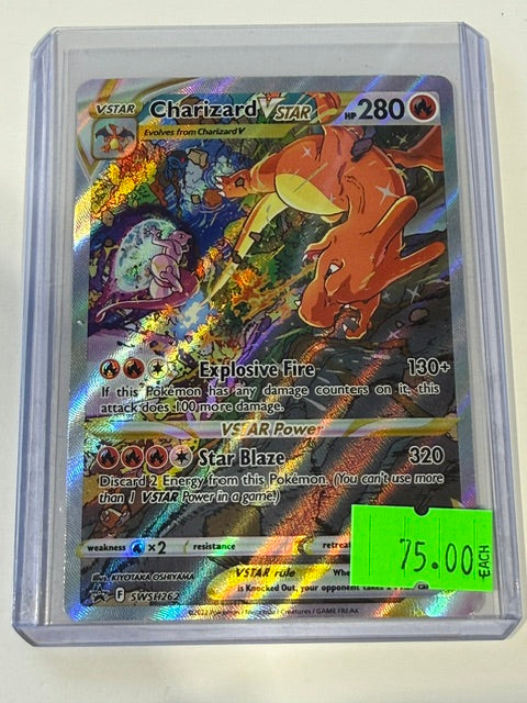 Charizard v star promo