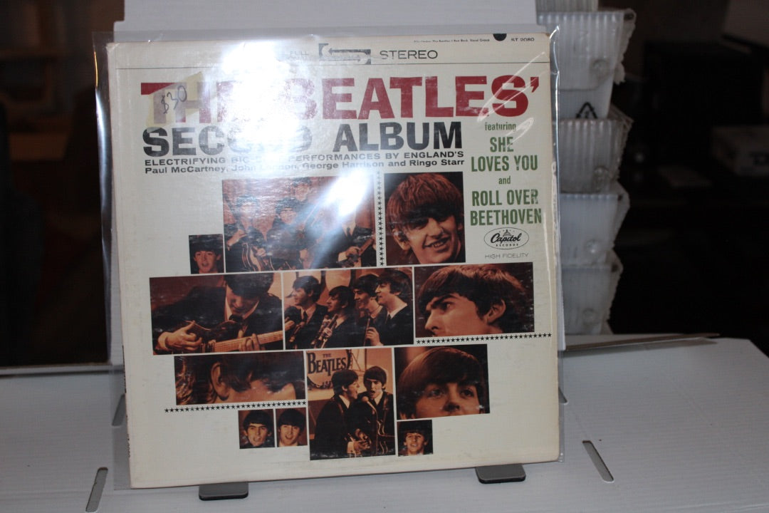 Beatles Second Album Vinyl Record LP USA 1968, 1971
