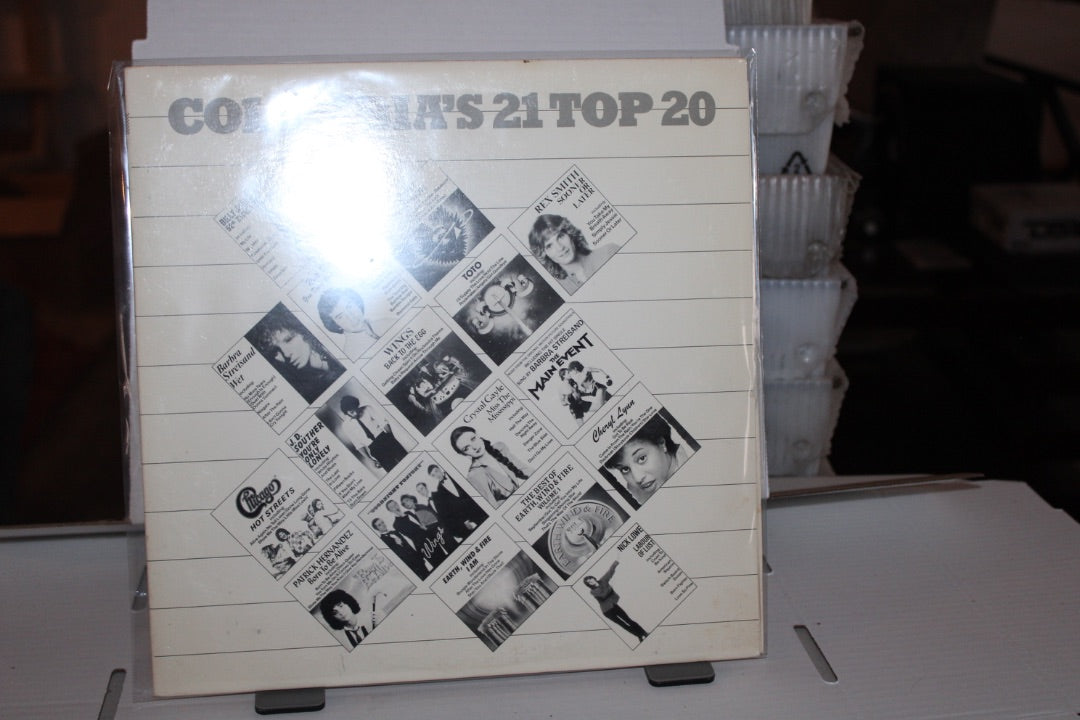 columbia's 21 top 20 Columbia Records 12"