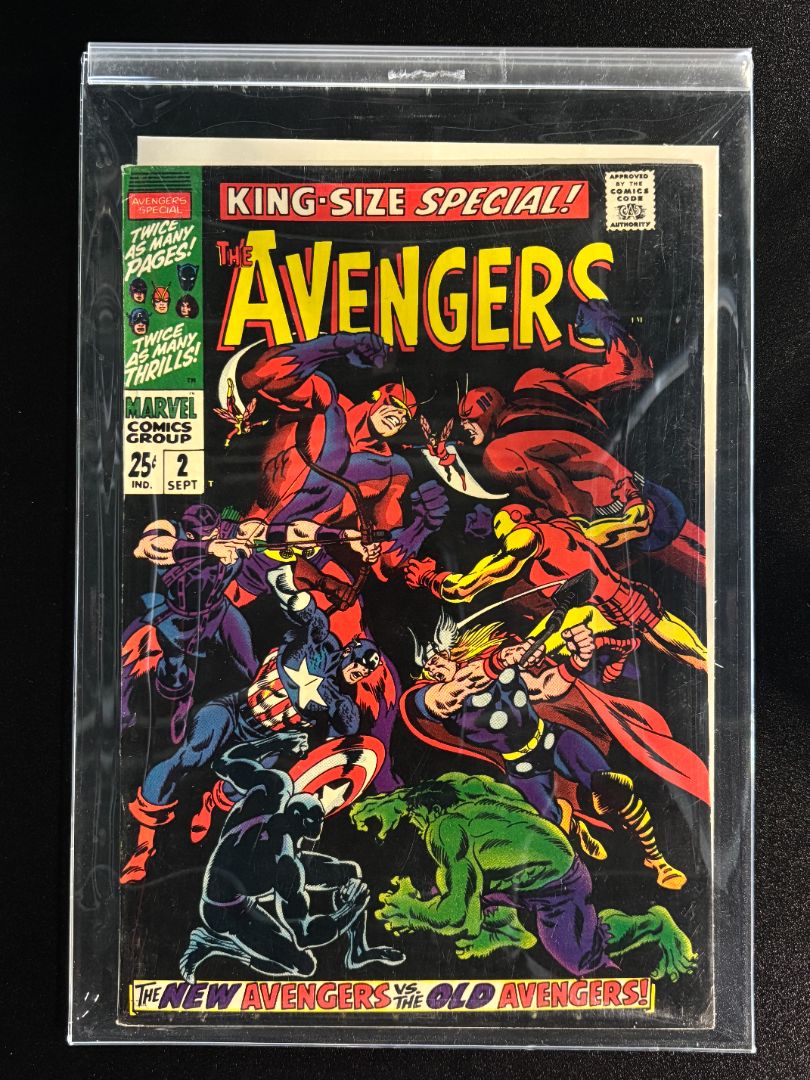 The Avengers - King Size Special #2, "...And Time, the Rushing River..."