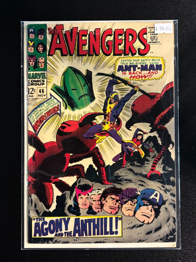 The Avengers #46, The Agony and the Anthill!