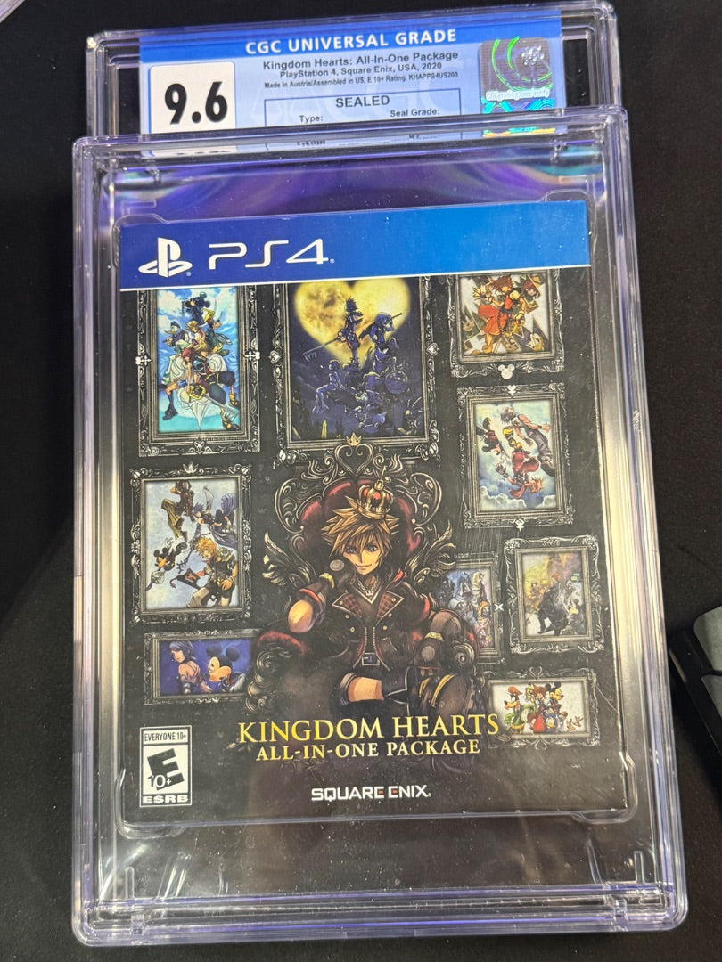 Kingdom, hearts graded, CGC 9.6