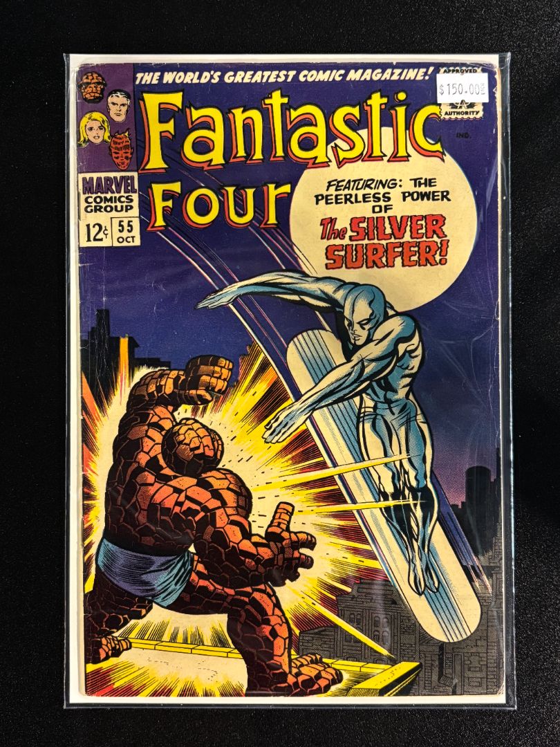 Fantastic Four #55, When Strikes the Silver Surfer!
