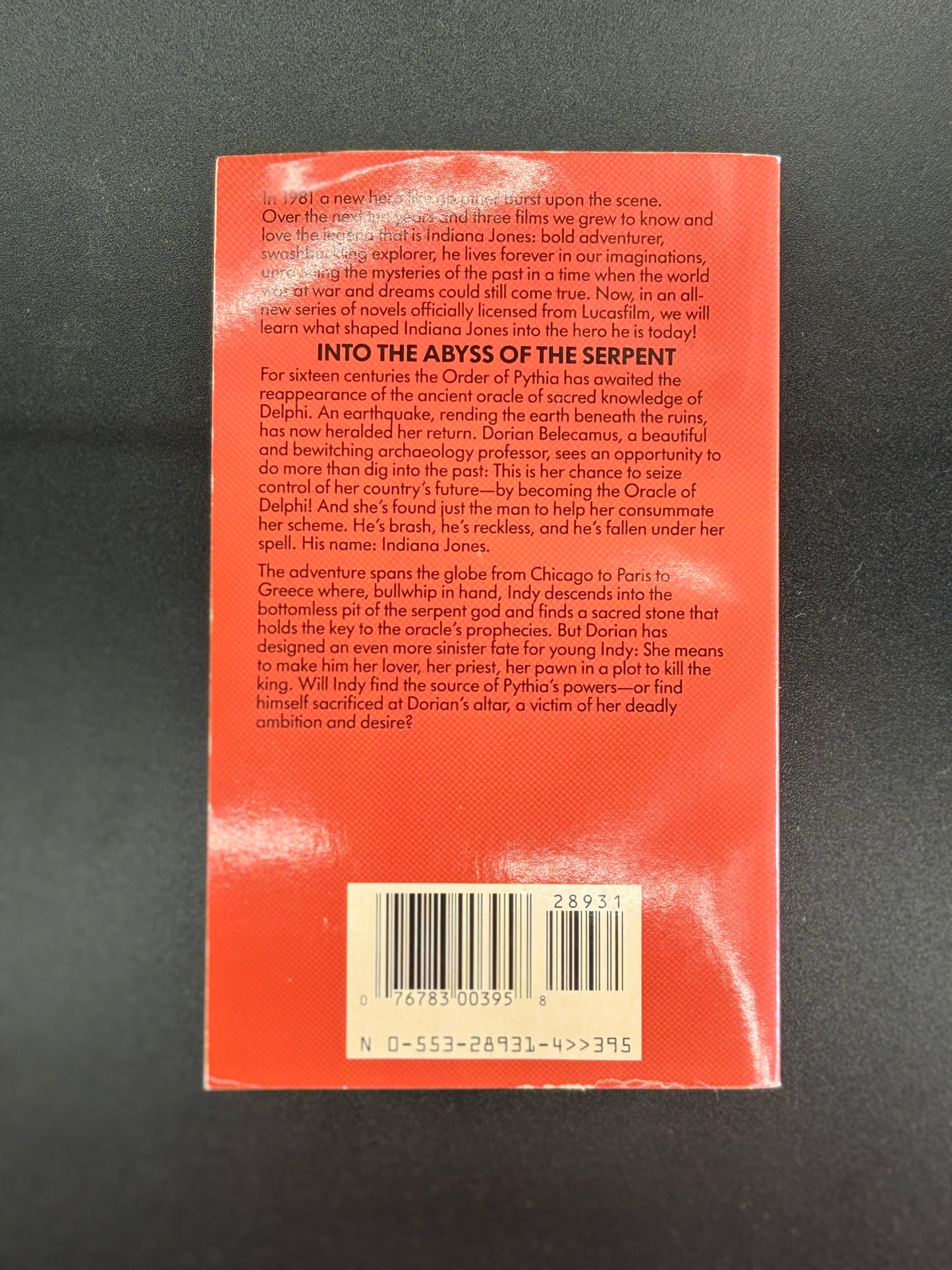 Indiana Jones and the Peril at Delphi