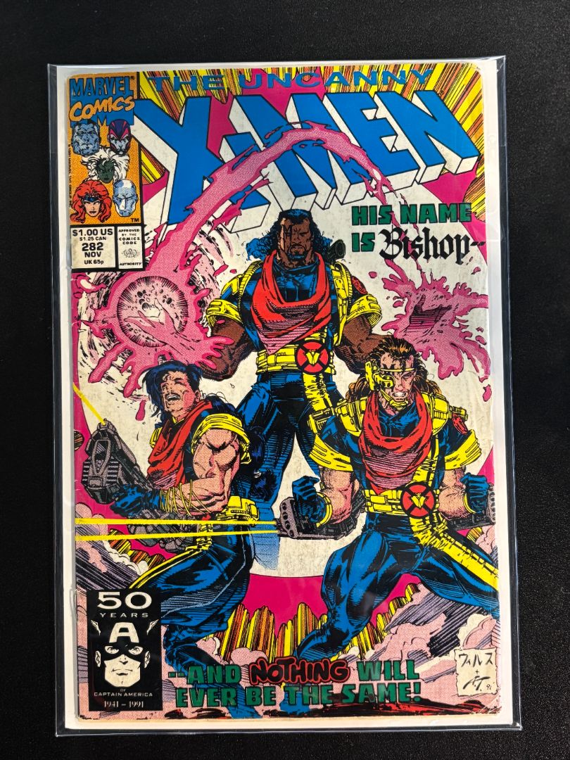 Uncanny X-Men #282 1991