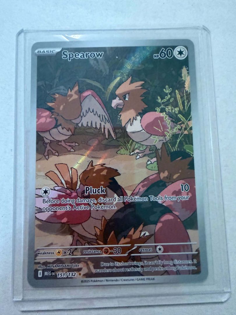 Spearow 151/132 Illustration Rare – Pokémon TCG Mega Evolution