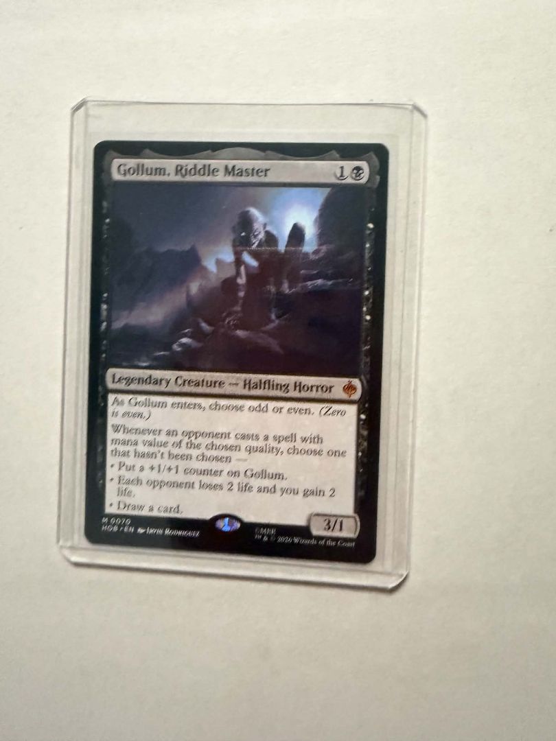 Gollum Riddle Master MTG #0070