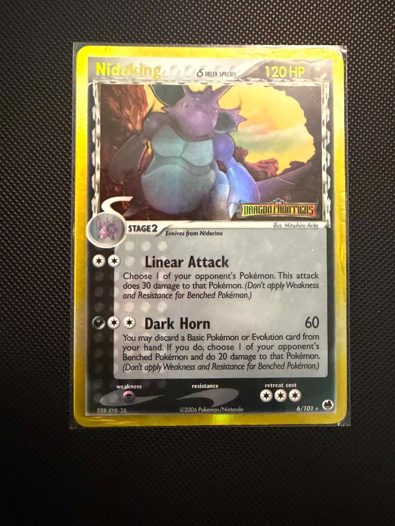 Nidoking δ Delta Species Pokémon Card - DM