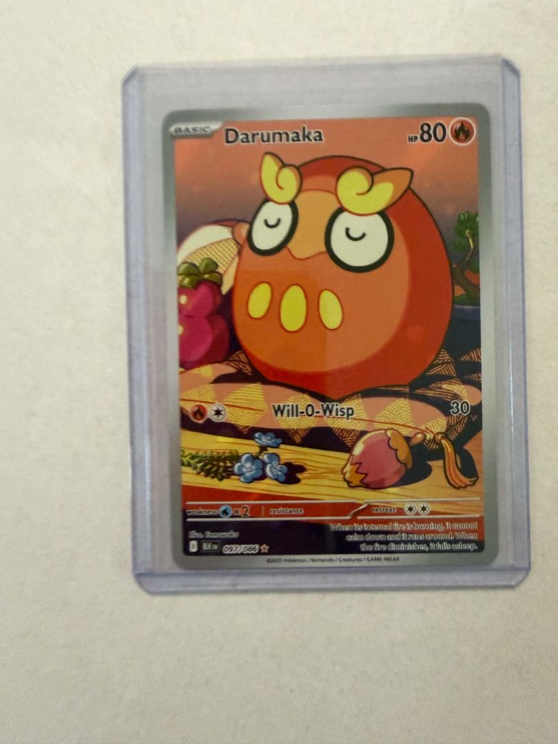 Darumaka 093/086 Illustration Rare – Pokémon TCG | Black Bolt