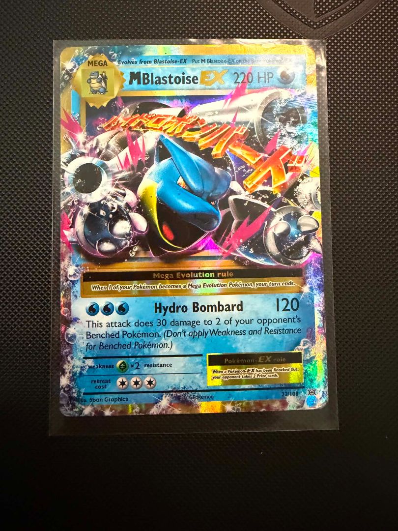 M Blastoise EX Pokémon Card – XY Evolutions 22/108