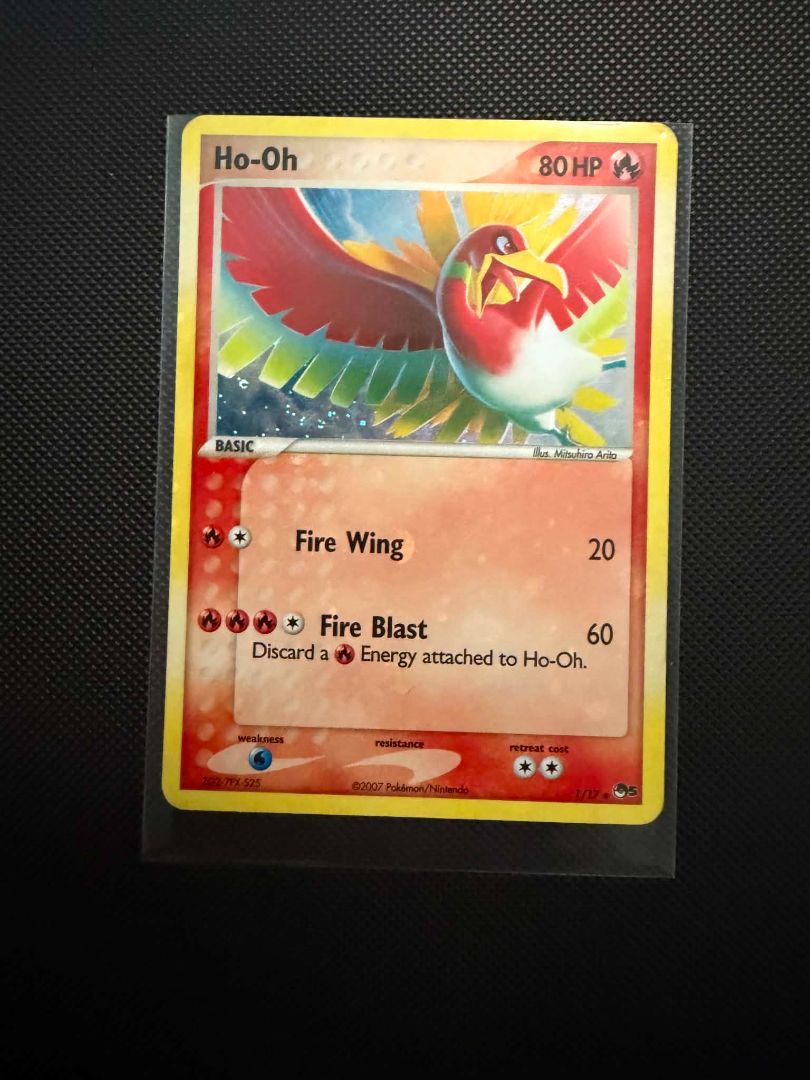 Ho-Oh Holographic Pokémon Card – POP Series 5