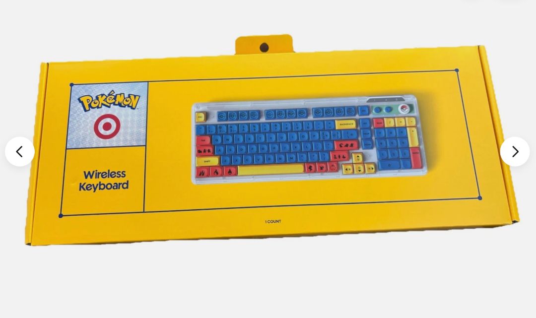Pokemon keyboard