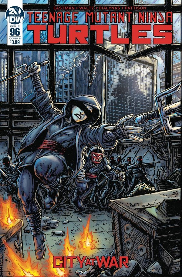 Teenage Mutant Ninja Turtles #96 Cover B Kevin Eastman Variant