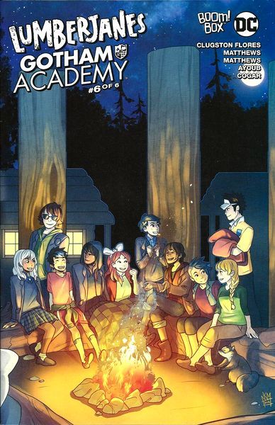 Lumberjanes Gotham Academy #6B Subscription Cover